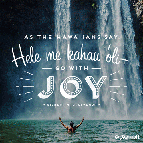 Hawaii Illustrated Quotes - Marriott