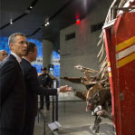NATO Secretary General Jens Stoltenberg at the 9/11 Memorial