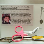 Tools and pendant belonging to Durrell V. Pearsall, Jr.