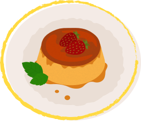 Illustration of Flan
