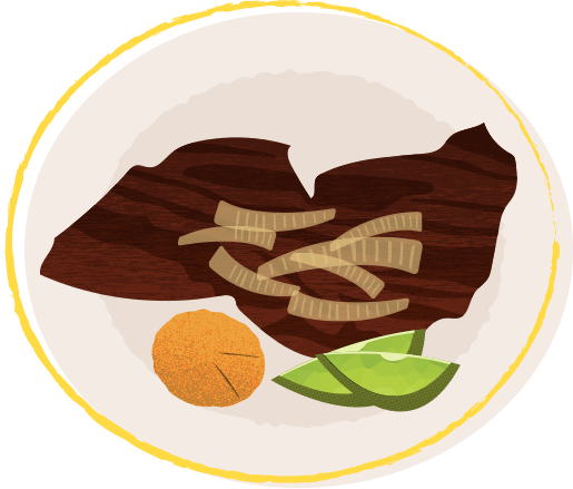 Illustration of Bistec de Palomilla