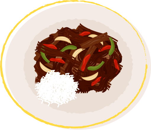 Illustration of a Ropa Vieja
