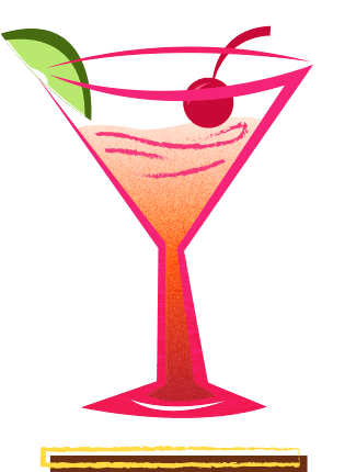 Illustration of a Cuban Daquirí