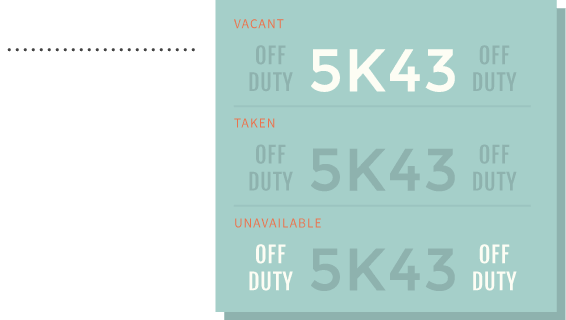 taxi signs